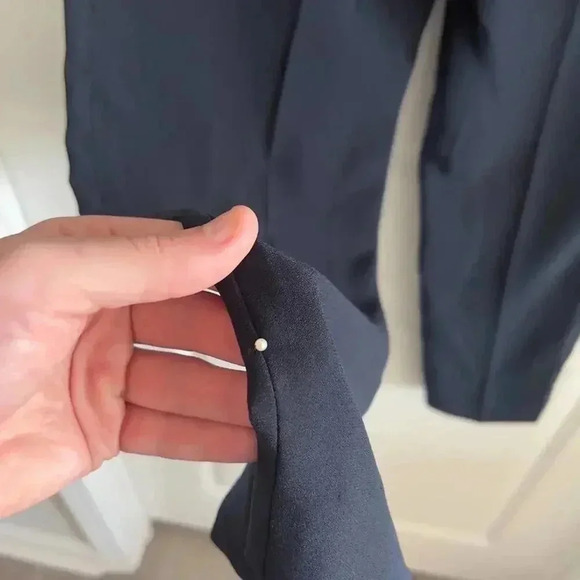 Pearl by Lela Rose Navy Blue Trouser Size 6 - Picture 6 of 6